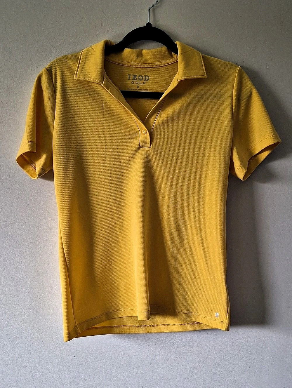 IZOD Golf Polo Women's Yellow Tee